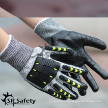 SRSAFETY hochwertige TPR schlagfeste mechnische Handschuhe